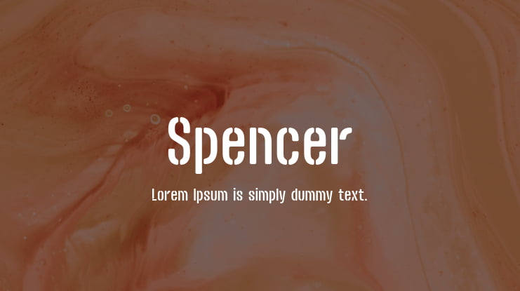 Spencer Font