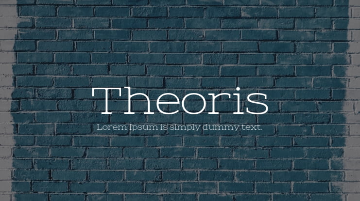 Theoris Font