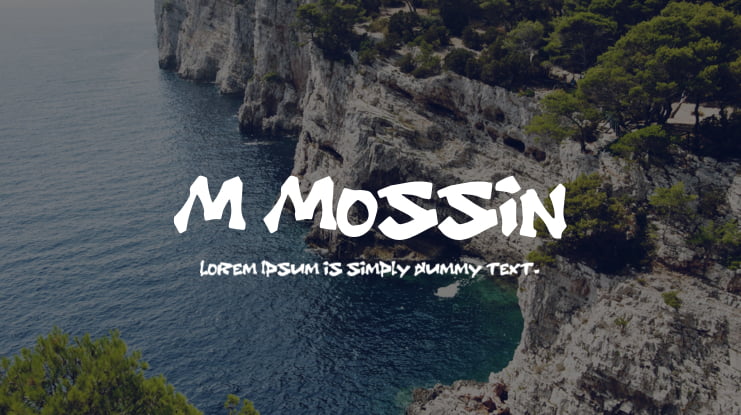 M Mossin Font