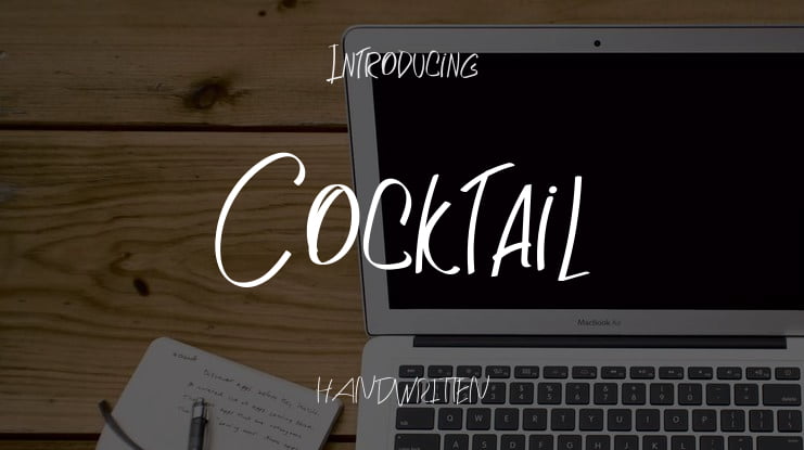 Cocktail Font