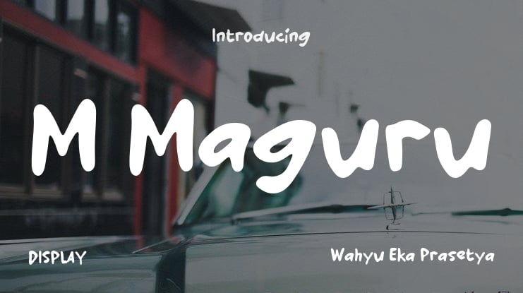 M Maguru Font