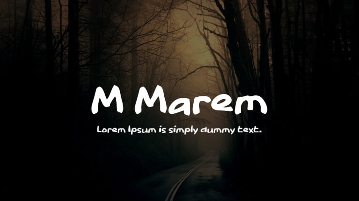 M Marem Font