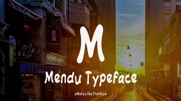 M Mendu Font