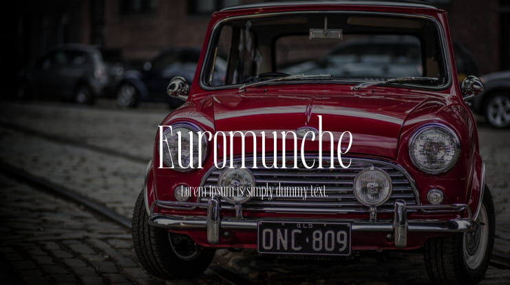Euromunche Font