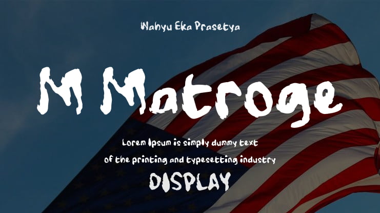 M Matroge Font