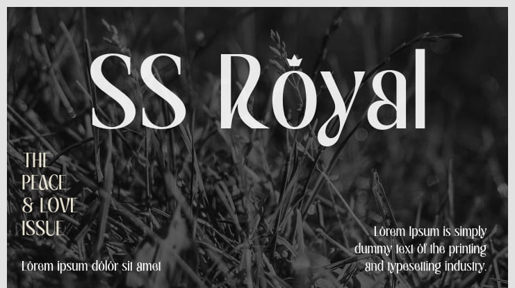 SS Royal Font