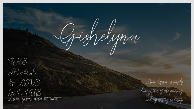 Gishelyna Font