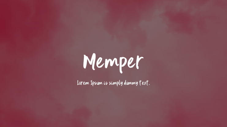 Memper Font