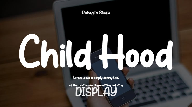 Child Hood Font