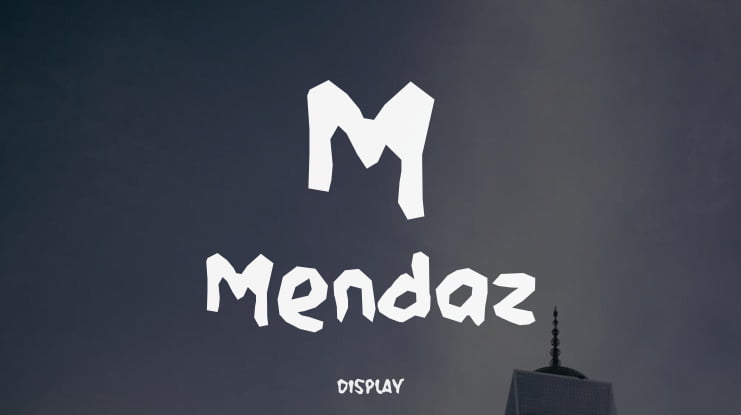 M Mendaz Font