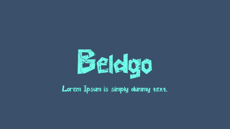 Beldgo Font