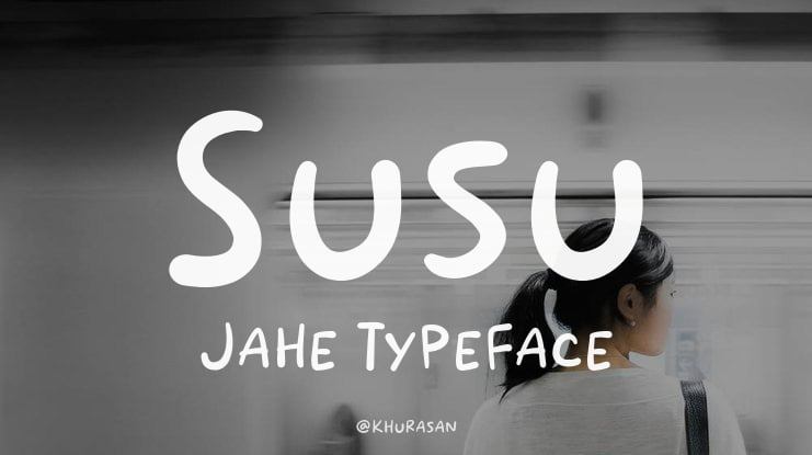 Susu Jahe Font