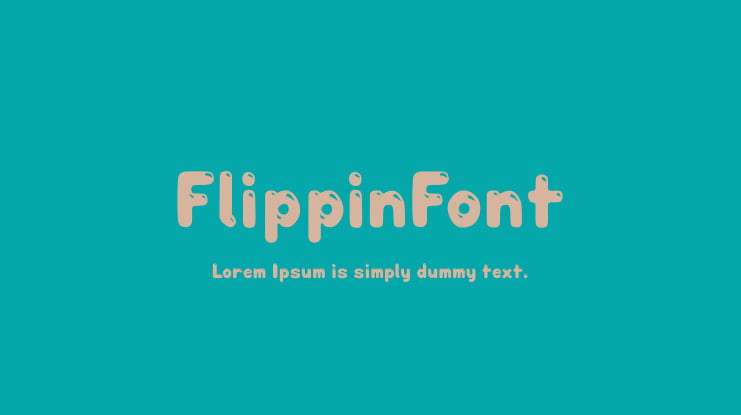 FlippinFont Font Family