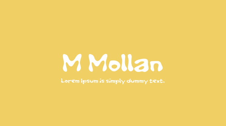 M Mollan Font