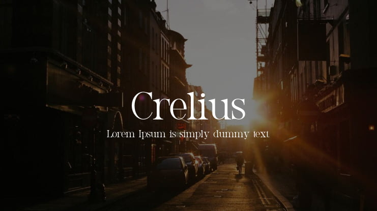 Crelius Font