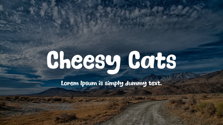 Cheesy Cats Font