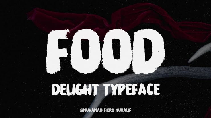 Food Delight Font