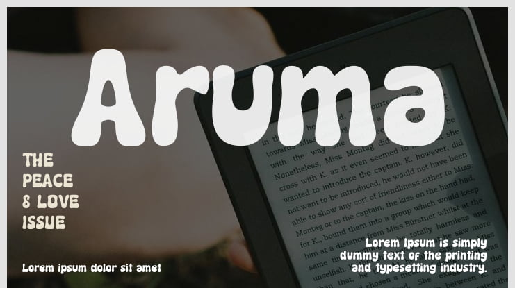 Aruma Font