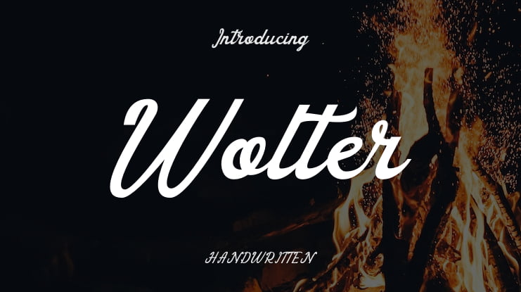 Wolter Font