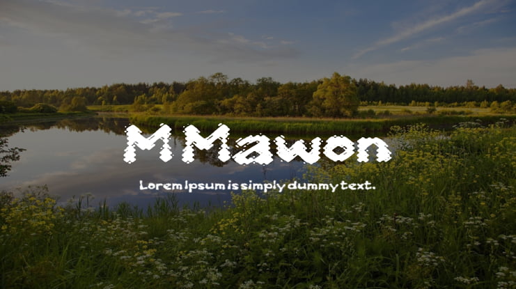 M Mawon Font