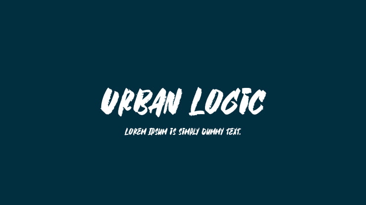 Urban Logic Font