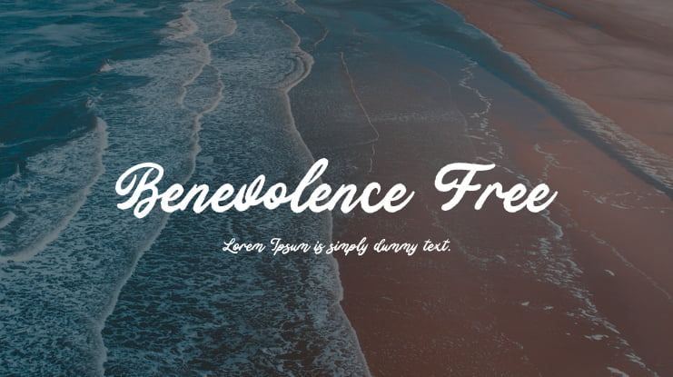 Benevolence Free Font