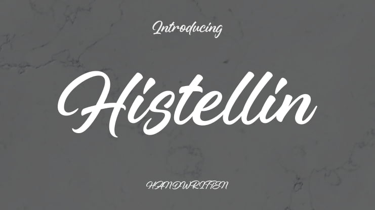 Histellin Font
