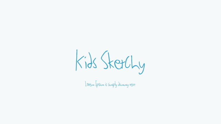 Kids Sketchy Font Family