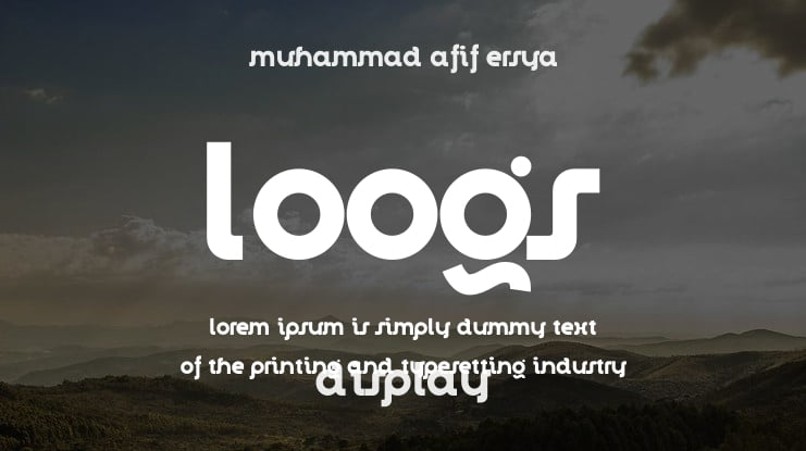 Loogs Font