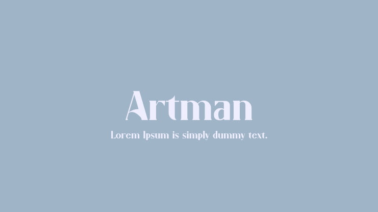 Artman Font