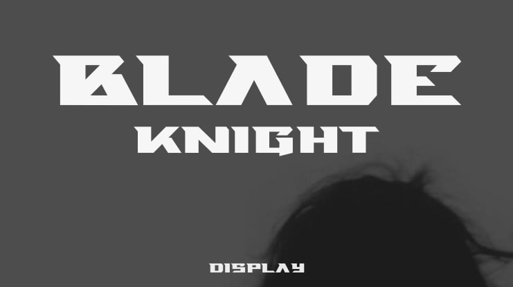 Blade Knight Font Family