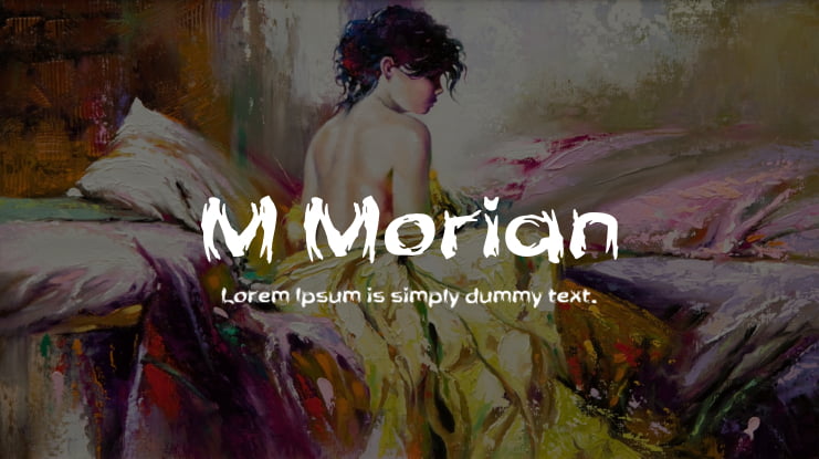 M Morian Font