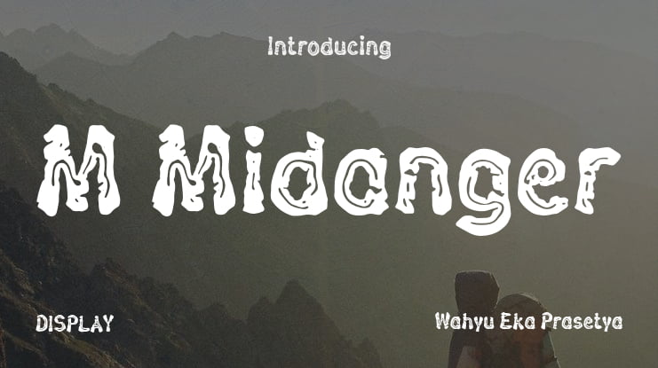 M Midanger Font