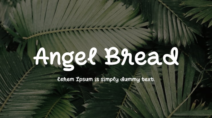 Angel Bread Font