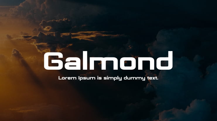 Galmond Font