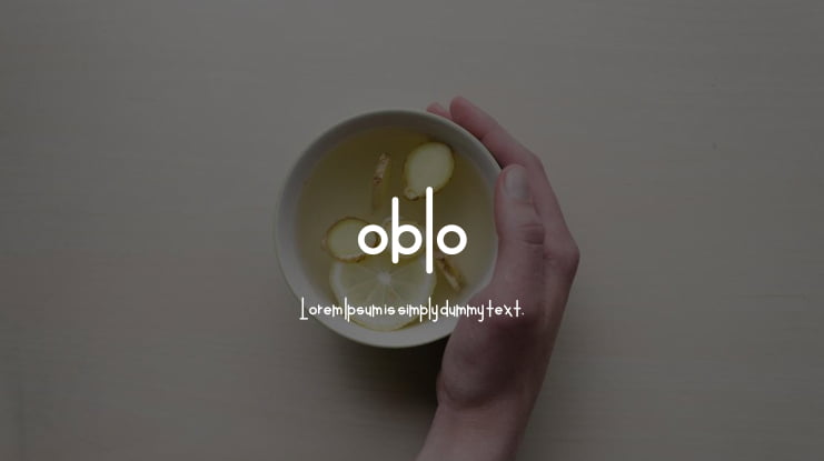 oblo Font Family