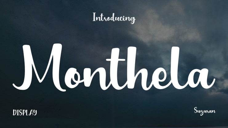 Monthela Font