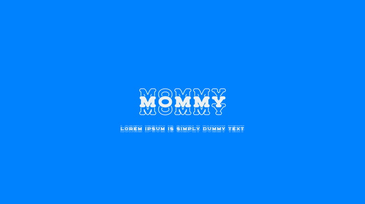 Mommy Font