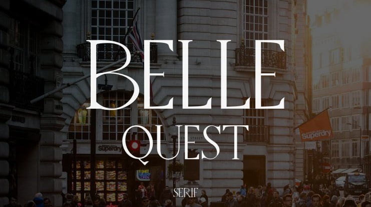 BELLE QUEST Font