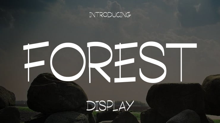 Forest Font Family