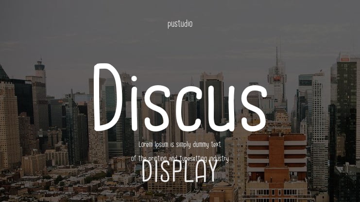 Discus Font