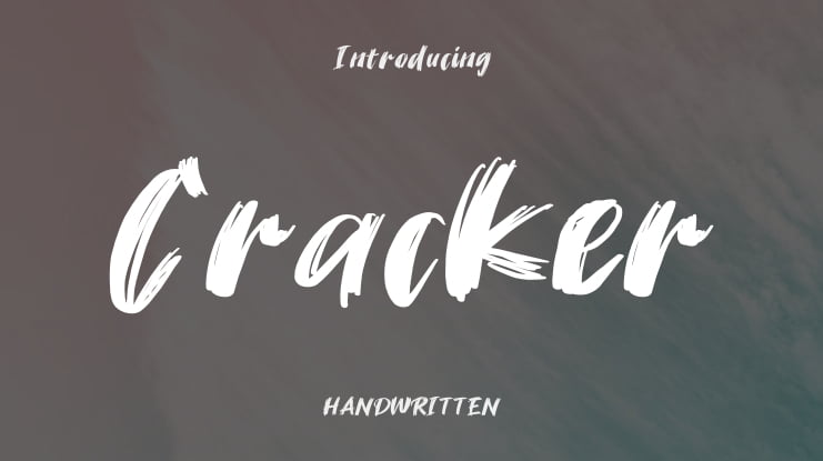 Cracker Font : Download Free for Desktop & Webfont