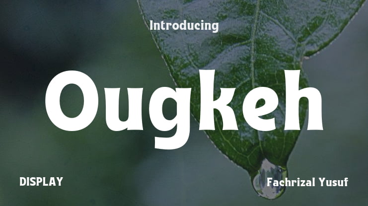 Ougkeh Font Family