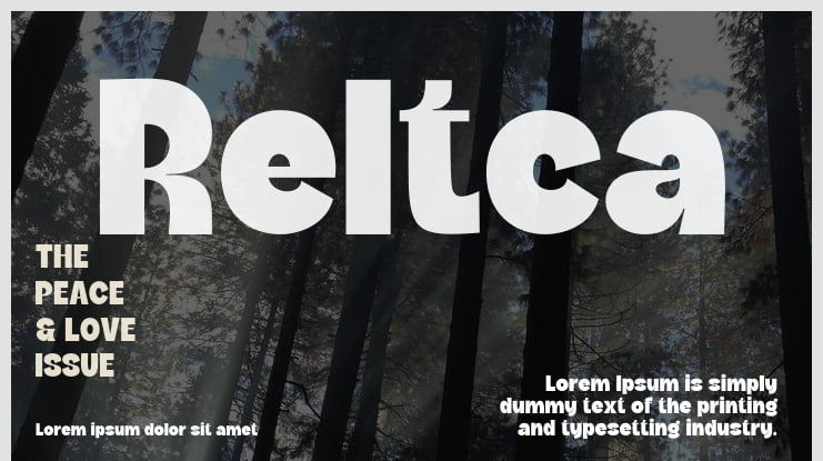 Reltca Font