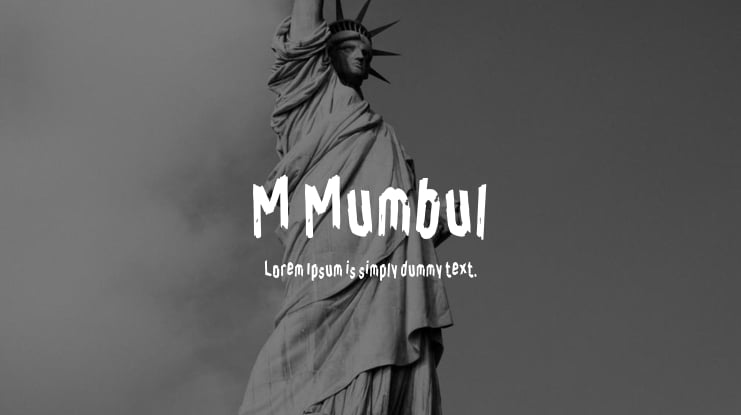 M Mumbul Font