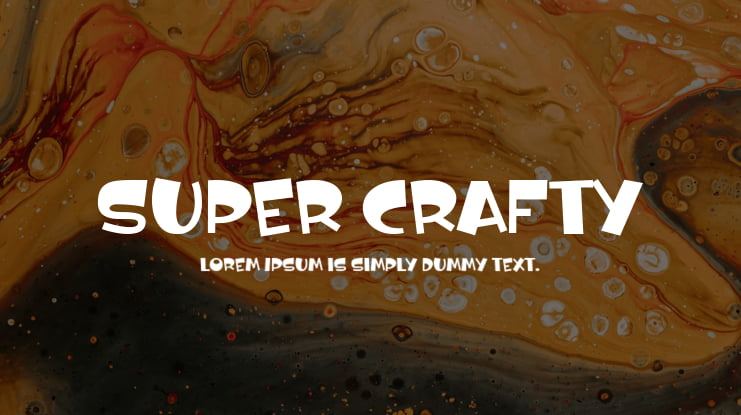 Super Crafty Font