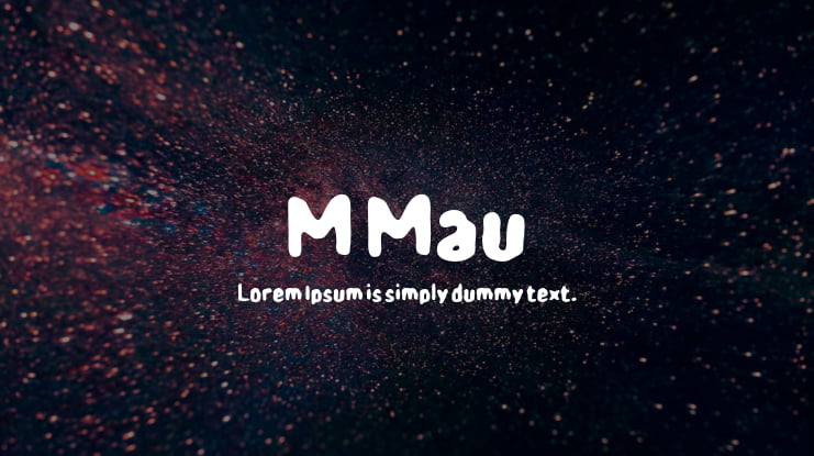 M Mau Font