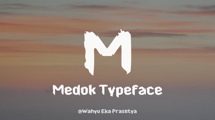 M Medok Font