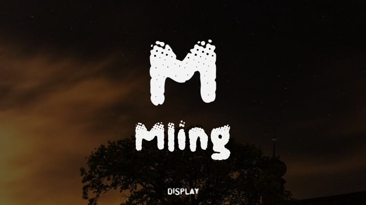 M Mling Font