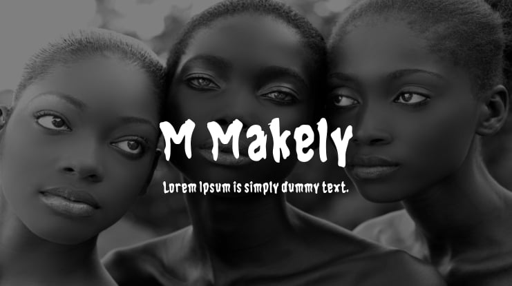 M Makely Font